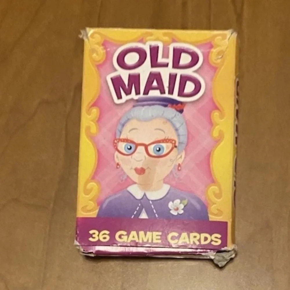 Old Maid 36 Educational Kids Game Card: Firefighter Chef Nurse Doctor Teacher